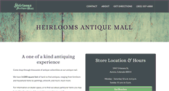 Desktop Screenshot of heirloomsantiquemall.com